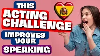 Speaking EXERCISE in Spanish | SPEAK WITH ME | Conversations to learn to speak fluently | Actuacion