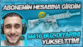 ABONEME M416 BUZ DİYARI YÜKSELTTİM! YAPANA KADAR CANIMIZ ÇIKTI! PUBG Mobile