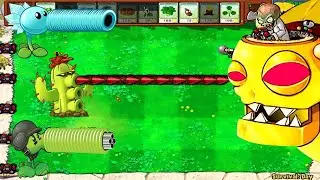 Plants vs Zombies Hak - Cactus vs 99 Balloon Zombie vs Dr. Zomboss