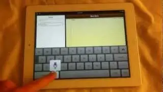 Voice dictation for iPad 3 test
