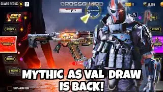😍 Buying Full Cross Guard Redux Draw CODM | Mythic AS Val Draw Redux
