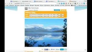 Photopeach Embed Into Blogger