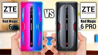 ZTE nubia Red Magic 6 VS ZTE nubia Red Magic 6 Pro l Comparison