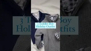 Holiday Outfits for Toddler Boy 