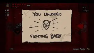 How to Unlock Fighting Baby (The Binding of Isaac Rebirth)