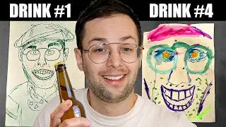 Self Portraits But We Keep Getting Drunker