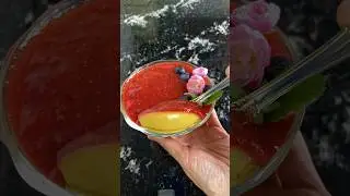 Панна котта с манго и клубникой (веган) Простой рецепт популярного итальянского десерта!