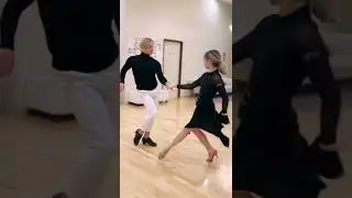 Dancing swing with Christina Androsenko - ballroom dance lessons in Los Angeles with Oleg Astakhov