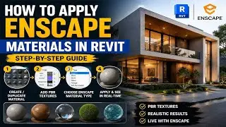 How to Apply Enscape Materials in Revit | Step-by-Step Tutorial (2026)