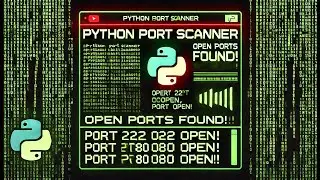 Create a POWERFUL Port Scanner with PYTHON!