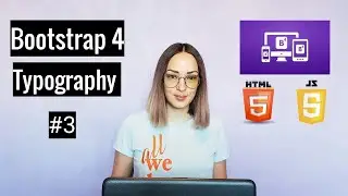 Урок 3 Bootstrap 4 . Типография / typography.