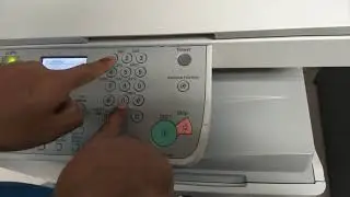 How to Set IP Canon imageRUNNER 2420L
