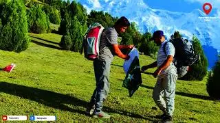 Pure Natural view of Rakaposhi, Nagar Valley ||#Wajiography ||  #nature #love #animals #photography