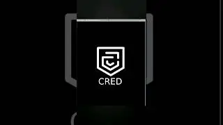 Cred logo using python turtle 