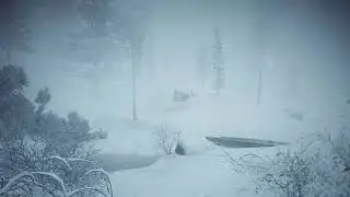 7 Hours Blizzard in the Forest | Heavy Snowstorm & Howling wind Sounds