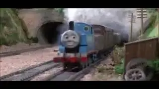 3x speed Thomas & Friends the Tankie engine video flip / reverse