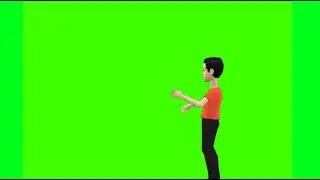 green screen cartoon character | c-3| Green screen cartoon animation | Cartoon Maker