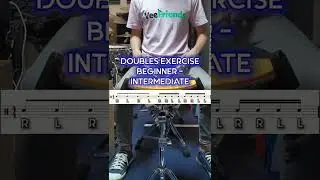Beginner to Intermediate Double Stroke Exercise - Drum Lesson