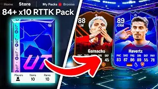 84+ x10 RTTK PACKS & 88+ x2 PACKS! 😱 FC 25 Ultimate Team