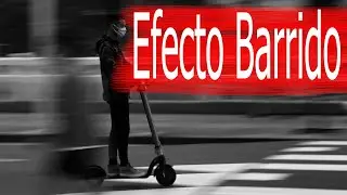 Como hacer barrido fotográfico a objetos en movimiento 🚲🏍🚄🛴