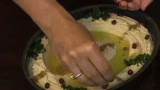 TRADITIONAL ARABIC HOMMUS-GARBANZO BEANS/CHICK PEA DIP- How To Video