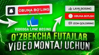 🔥 TOP 10 - O'ZBEKCHA FUTAJLAR | BLOGERLAR UCHUN BEPUL FUTAJLAR