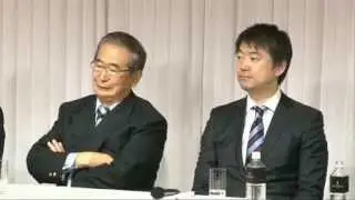 2012年11月29日 日本維新の会 選挙公約発表 会見（3/5）