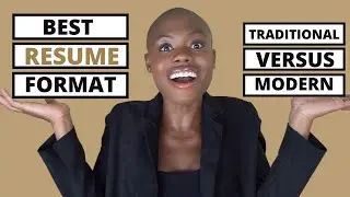 TRADITIONAL VS MODERN RESUME 🤔 l How To Choose The Best Resume Format For Your Position & Industry