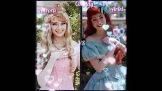 Aurora VS Ariel #shorts #disneyprincess