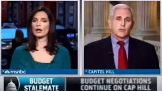 Rep. Pence Discusses Budget on MSNBC