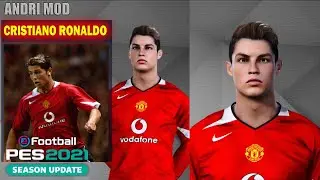 PES 2021 - DOWNLOAD FACE CRISTIANO RONALDO 2005