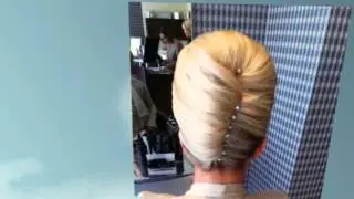 Прическа ракушка