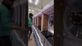 Assemble air cooler | #aircooler #manufacturing #moldingmachine_abs