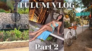 TULUM MEXICO VLOG PART 2 2022! Taboo, Tulum Jungle Gym Pueblo, Casa Tortuga Cenote, Gitano & Yacht