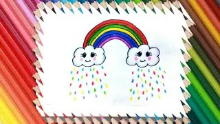 #rainbow #rainbowdrawing
rainbow drawing | how to draw rainbow, step by step