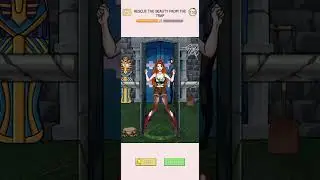 Tricky Twist Level 135 Rescue the beauty from the trap 