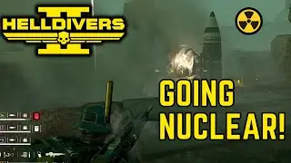 Helldivers 2 | The Defense Of Gatria | TACTICAL NUKE!!!!!