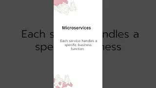 What are microservices ?
