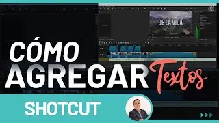 Shotcut How to add text to video