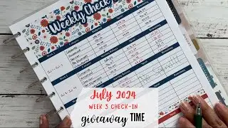 #GIVEAWAY | Week 3 Check-In | Track Expenses with Me! #giveawaytime #debtfreejourney