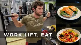 Work hard, lift big, eat clean - Day in the life