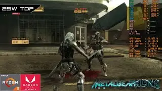 Metal Gear Rising: Revengeance | AMD Ryzen 3 3200U Vega 3 | Gameplay Benchmark