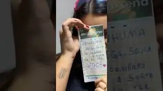 GANHEI NA MEGA COM VOCÊ