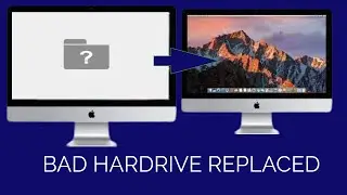 iMac 2017 Hard drive replacement and Disassembly