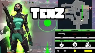 TenZ- Valorant - Viper - Icebox Gameplay - (2023) 🔋- Gear Links in Description 🔋🎮🖱🎧