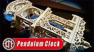 Build wooden clock - scroll saw projects
