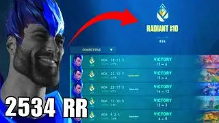 I Hit Top 10 Radiant on 3 Accounts