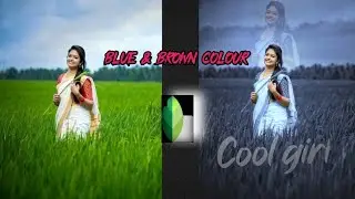 Snapseed photo editing | blue and grey colour | tutorial in hindi |