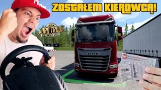 🚛 ZDAŁEM PRAWO JAZDY NA CIĘŻARÓWKĘ! *egzamin pozytywny* | Euro Truck Simulator 2