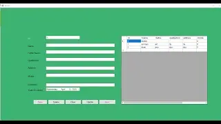 1# How Save data in database Visual studio 2019 || C#  ||Desktop Application.